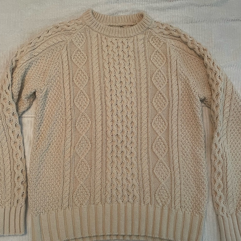 LL BEAN heritage Wool Sweater